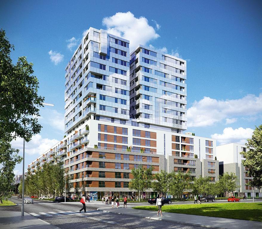 Platinum Towers Apartments Varsovie Extérieur photo