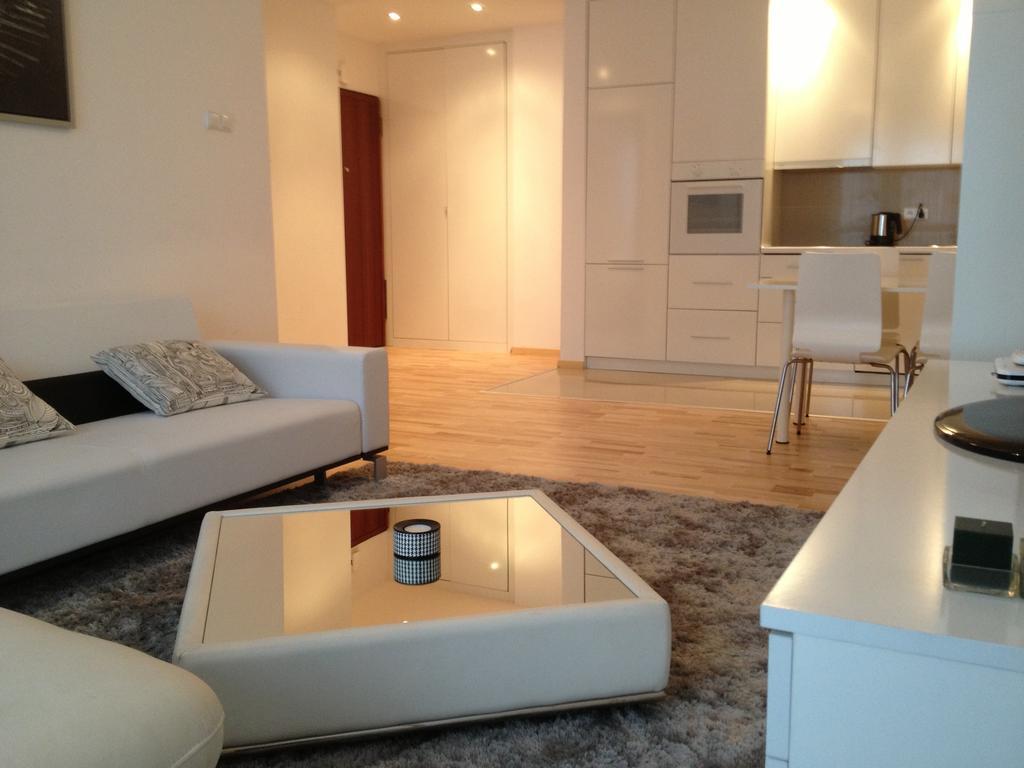 Platinum Towers Apartments Varsovie Chambre photo